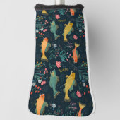 Schattige onderwater Goldfish Koi Aquatisch Plant Golfheadcover (Draai 90)