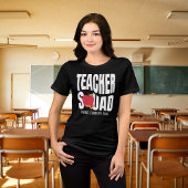 Schattige Onderwijs Team Tri-Blend Shirt