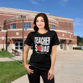 Schattige Onderwijs Team Tri-Blend Shirt