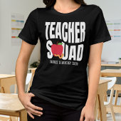 Schattige Onderwijs Team Tri-Blend Shirt