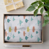 Schattige Onderzeeboot Nautilus Diepzee Vis Patroo Tissuepapier (Geschenk)