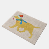 Schattige Ondeugend maar Mooi Golden Retriever Chr Deurmat (Schuin)