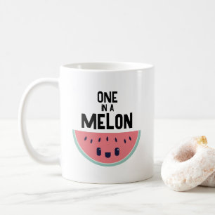 Schattige One In A Melon Watermeloen Koffiemok