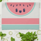 Schattige One In A Melon Watermeloen Theedoek (Gevouwen)
