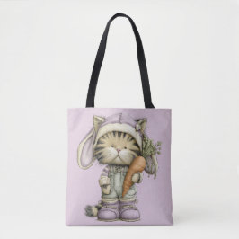 SCHATTIGE ONGEWONE PAAS THEMA BABY DIEREN TOTE BAG