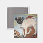 Schattige onheilsmagneet magneet (Voorkant / Achterkant)