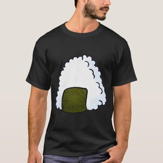 schattige onigiri t-shirt (Voorkant)