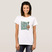 Schattige Onion Graphics voor Veggie Fans T-shirt (Voorkant volledig)