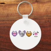 schattige, onregelmatige Sleutelhanger (Voorkant)