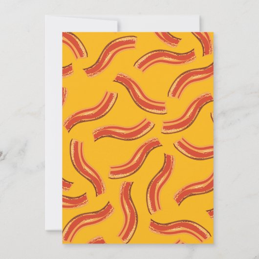 Schattige Ontbijt Brunch Kind 1e Verjaardag Party  Kaart (Achterkant)