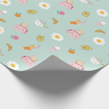 Schattige ontbijt op munt