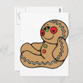 schattige ontbijtman briefkaart (Voorkant / Achterkant)