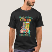 Schattige ontwerp elk meisje wil een harde dickens t-shirt (Voorkant)