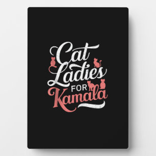 Schattige ontwerp - Kattendames voor Kamala met Ca Fotoplaat