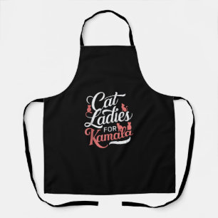 Schattige ontwerp - Kattendames voor Kamala met Ca Schort