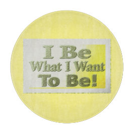 Schattige ontwerp over de laptophoes "I Be" Snijplank