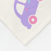 Schattige ontwerp van het voertuig fleece deken (Hoek)