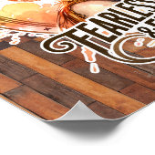 Schattige onverschrokken fabelachtig Western Poster (Hoek)