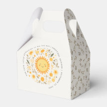 Schattige Onze Kleine Sunshine Boho Sun Baby showe