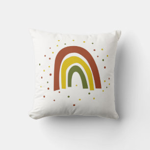 schattige oortonen regenboog en sterren werpen kus kussen