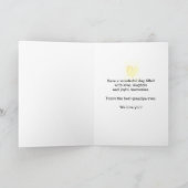 Schattige opa-dag voor Vaderdag Kaart (Binnen)