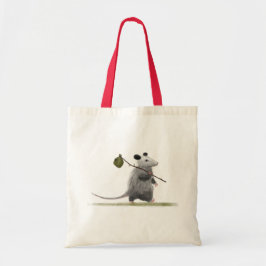 Schattige Opossum Hobo Canvas tas