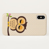 Schattige Oranje boomkor Case-Mate iPhone Case (Achterkant (horizontaal))