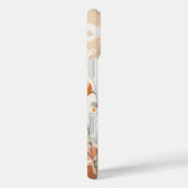 Schattige Oranje Kattenillustratie Gepersonaliseer Case-Mate iPhone Case (Achterkant / Rechts)