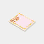 Schattige Oranje Tabby Tiger Kitten Post-it® Notes (Schuin)