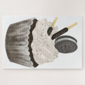 Schattige Oreo Cupcake Puzzels (Horizontaal)