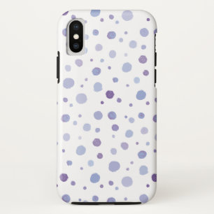 Schattige organische penseelstreek punt kunstwerk Case-Mate iPhone case