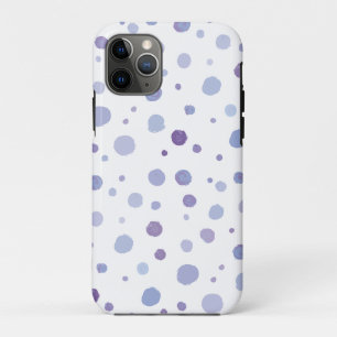 Schattige organische penseelstreek punt kunstwerk Case-Mate iPhone case