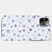 Schattige organische penseelstreek punt kunstwerk Case-Mate iPhone case (Achterkant (horizontaal))