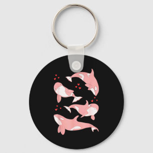 Schattige Orka Wal Mariene Bioloog Zee Dieren Vale Sleutelhanger