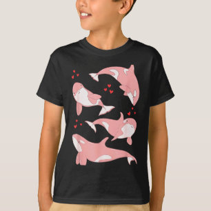 Schattige Orka Wal Mariene Bioloog Zee Dieren Vale T-shirt