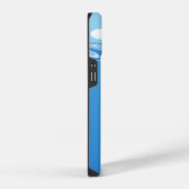 Schattige Orka Walvis in Oceaan met Aangepaste Naa iPhone Hoesje (Rechterkant)