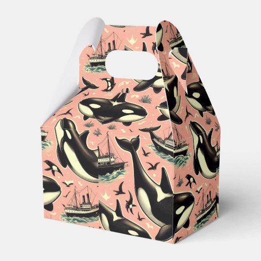 Schattige orkapatroon bedankdoosjes (Achterkant)