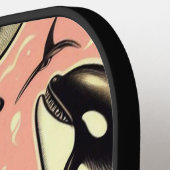 Schattige  orkapatroon pickleball paddle (Links Detail)
