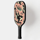 Schattige  orkapatroon pickleball paddle (Links)
