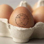 Schattige Orpington Chicken Boerderij Fresh Floral Rubberstempel