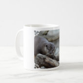 Schattige otter koffiemok (Voorkant links)