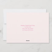 Schattige Otter Paar in Liefde Valentijnsdag Feestdagenkaart (Achterkant)