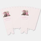 Schattige otter paar verliefd bedankdoosjes (Ongevouwen)