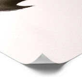 Schattige otter paar verliefd poster (Hoek)