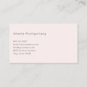 Schattige otter paar verliefd visitekaartje (Achterkant)