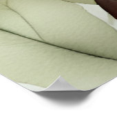 Schattige Otter Waterverf Poster (Hoek)