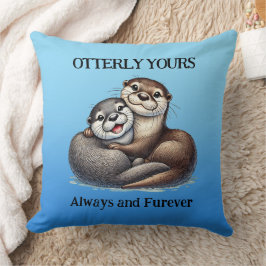 Schattige: Ottering Yours Always en Furever Kussen