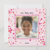 Schattige Otterly Geweldige Klasfoto Valentijnsdag Feestdagenkaart (Achterkant)