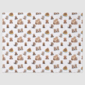 Schattige otters! tissuepapier (Voorkant)