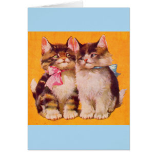 schattige overstromingskittens uit 1930